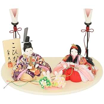 木目込人形　♥親王飾り❅小さい雛人形♥ 61dfuBNr+hL._UF350,350_QL50_.jpg